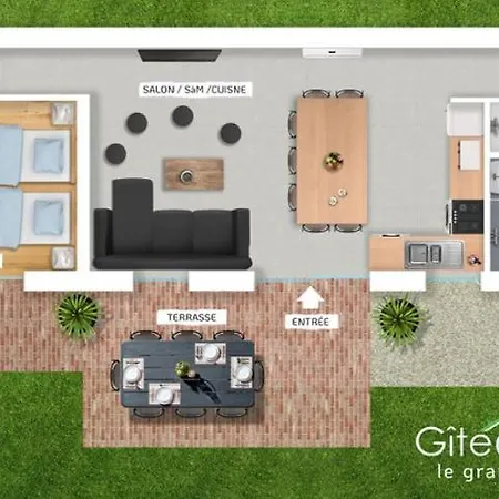 Ferienhaus Gite O Pre