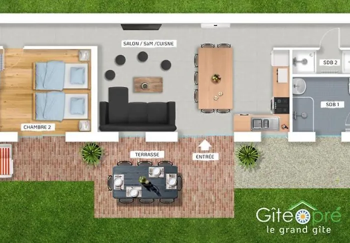 Holiday home Gite O Pre